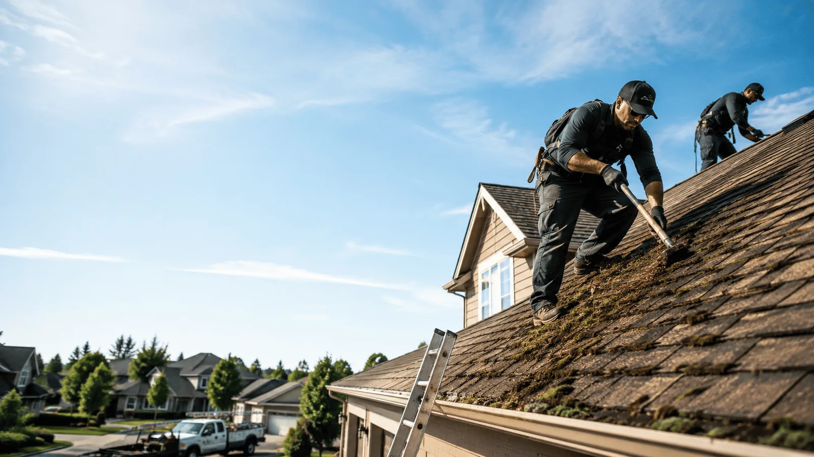 Roof Moss Removal in West Point, MS near me